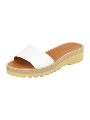Chloe Robin Micro Sole Slide White