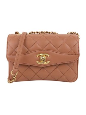 Chanel Matelasse Lambskin Leather Crossbody Bag