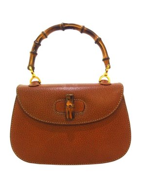 Gucci Bamboo Night Leather Satchel