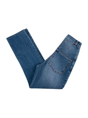 Alaia Mid-wash High Rise Slim Leg Jeans