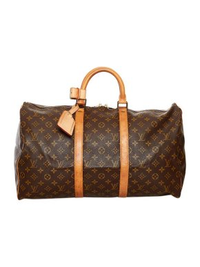 Louis Vuitton Monogram canvas Keepall 50 travel bag