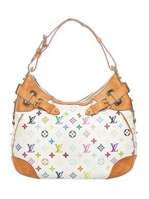 Louis Vuitton vintage Takashi Murakami Monogram Multicolore canvas Greta hobo bag