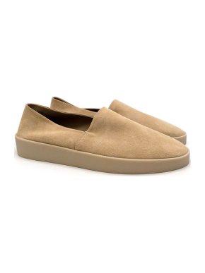 Fear of God Beige Suede Loafers