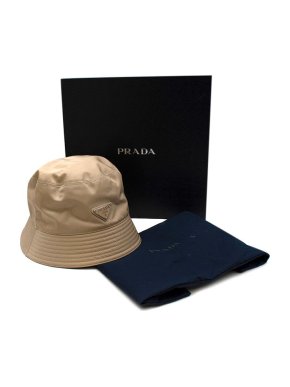 Prada Beige Re-Nylon bucket Hat