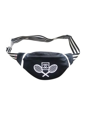 Chanel VIP Gift Tennis Embroidered Belt Bag