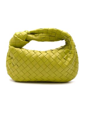 Bottega Veneta Acid Kiwi Mini Jodie Intrecciato Bag