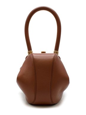 Gabriela Hearst cognac leather Nina bag