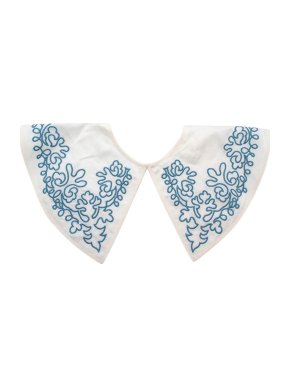 Loretta Caponi x Koibird Embroidered Collar