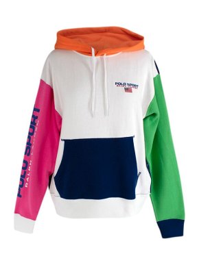 Ralph Lauren Polo Colourblock Cotton Hoodie