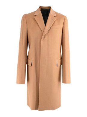 Paul Smith Camel Cashmere Gents SB Overcoat