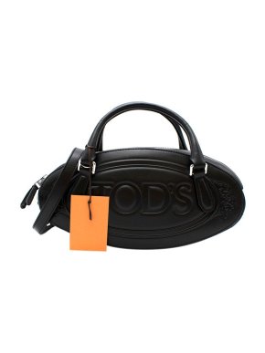 Tod's Black Bow Bauletto Mini Bag