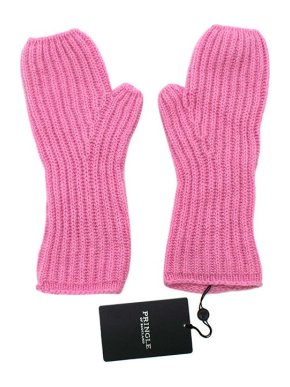 Pringle Pink Cashmere Wrist Warmers