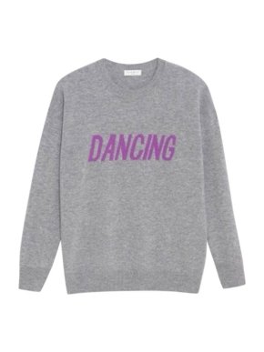 Sandro Figlio Wool Cashmere Dancing Sweater