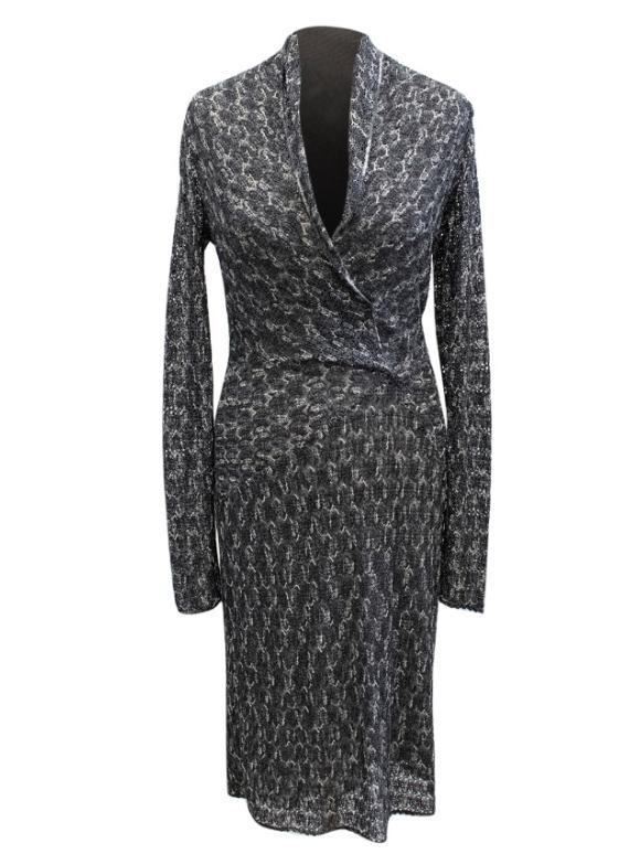 Missoni Metallic Knit Dress