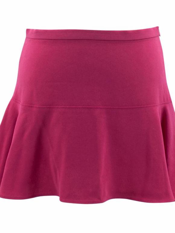 Joseph Pink Crepe Stretch Mini Skirt