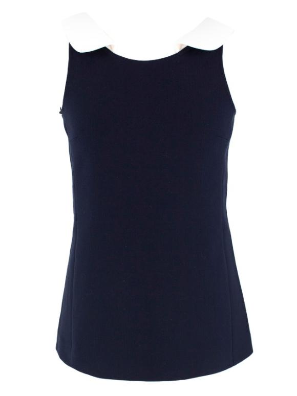 Michael Kors Navy Sleeveless Top