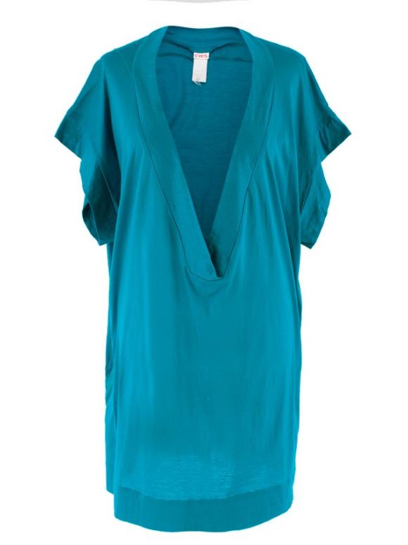 Eres Turquoise Oversize T-Shirt
