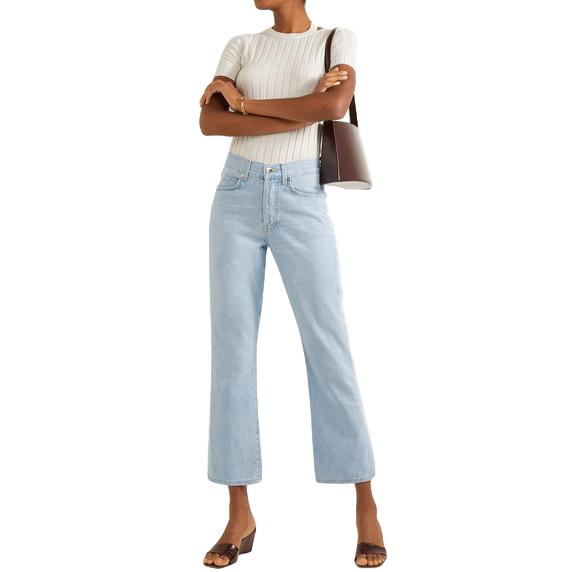 Eve Denim Jane high-rise flared jeans