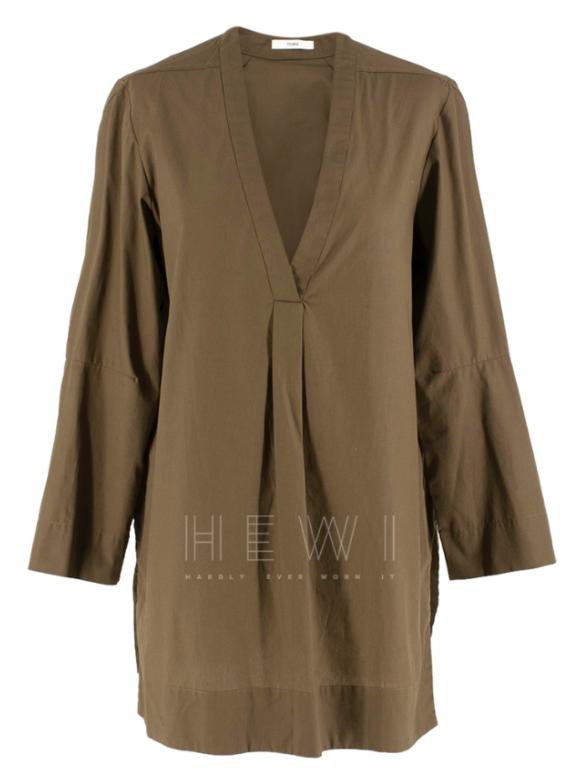 Tome Poplin V-Neck Tunic