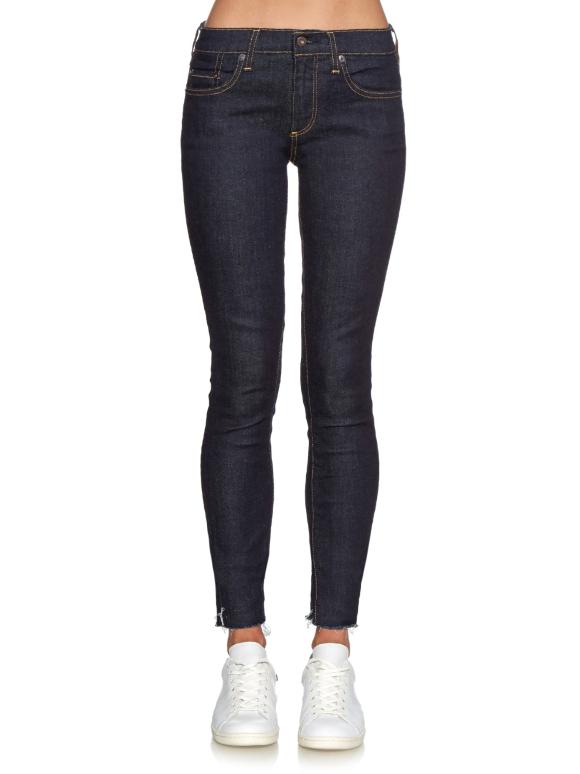 Simon Miller KNOX Dark Wash Mid-Rise Skinny Jeans