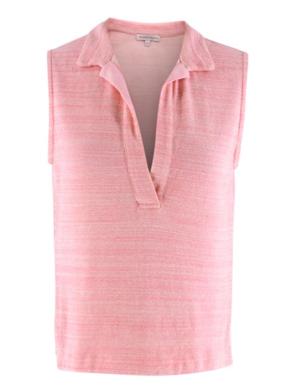 Orlebar Brown Pink Cotton Beach Top