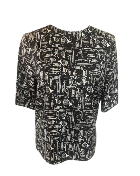 Dolce & Gabbana instrument print t-shirt