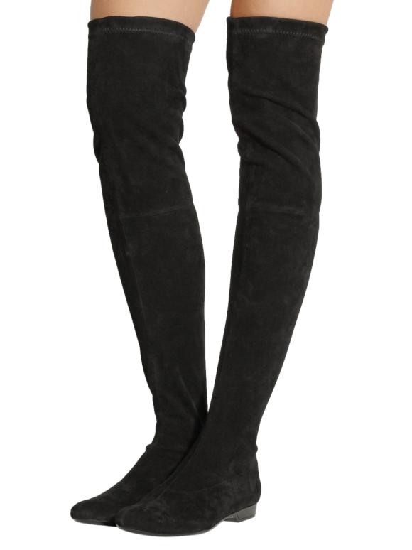 Robert Clergerie Black Suede OTK Fetej Boots