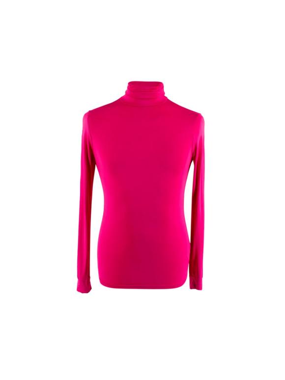 Raf Simons Pink Polo Neck Top