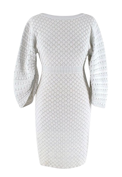 Chanel Waffle Knit Mini Dress
