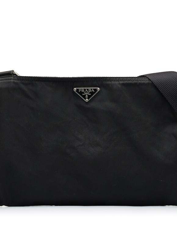 Prada Black Tessuto Crossbody Bag