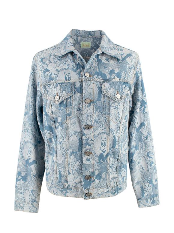 Aries Trucker Cartoon Denim Jacket
