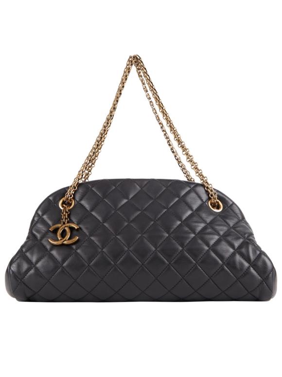 Chanel Black Mademoiselle Bowling Bag