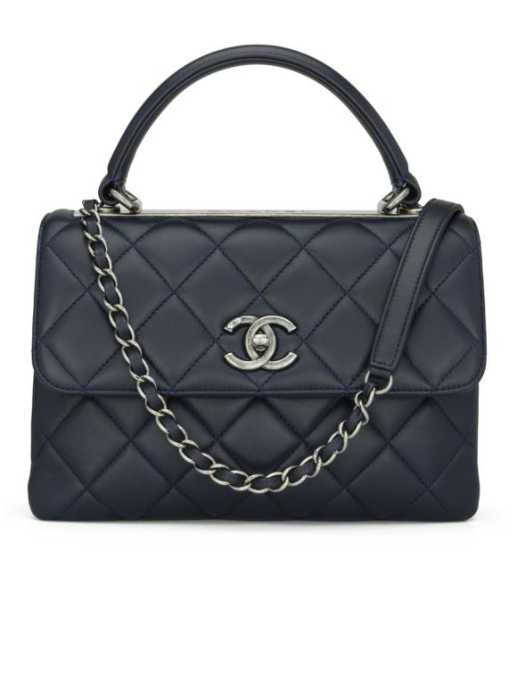 Chanel Midnight Blue Small Trendy CC Single Flap Bag