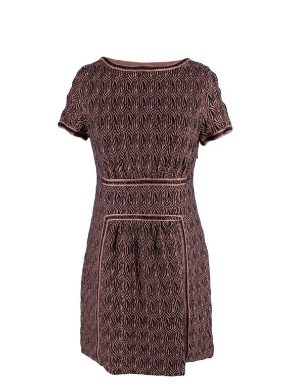 Missoni Patterned Knit Mini Dress