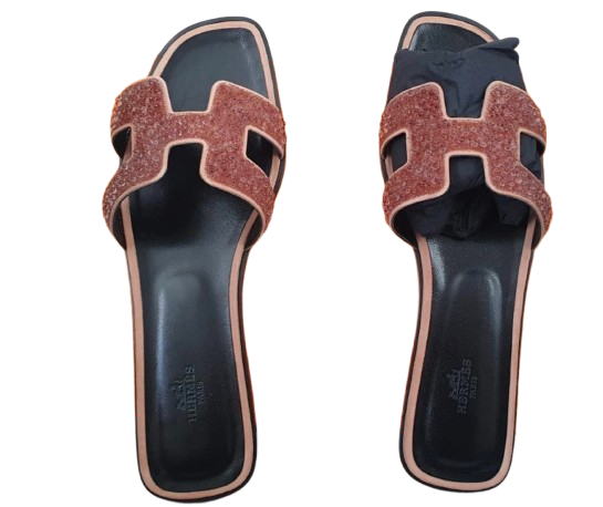 Hermes Embellished Oran Sandals