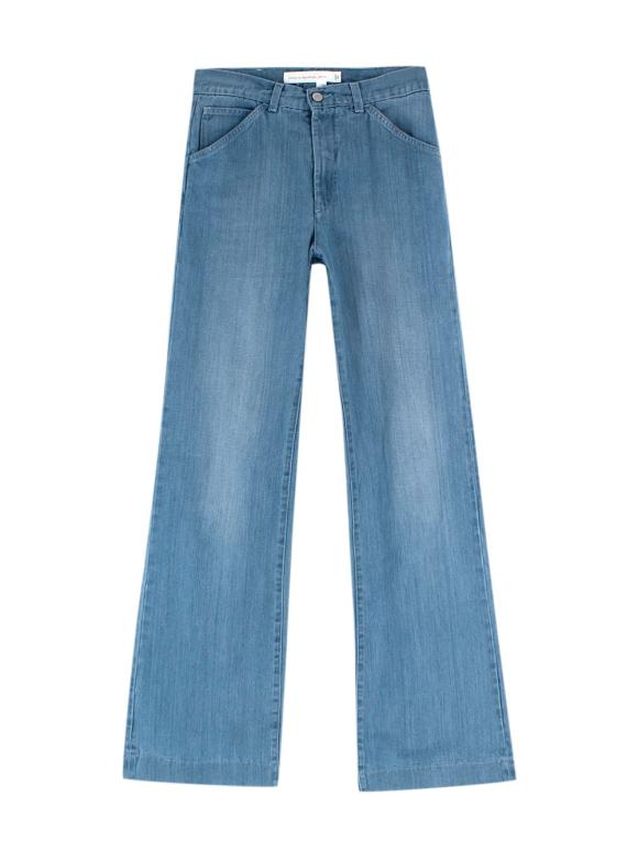 Victoria Beckham High Waisted Wide Leg Jeans