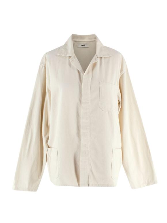 Aime Cream Over Shirt