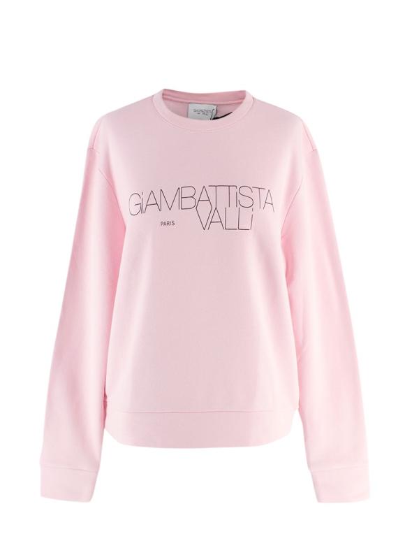 Giambattista Valli Pink Logo Sweatshirt