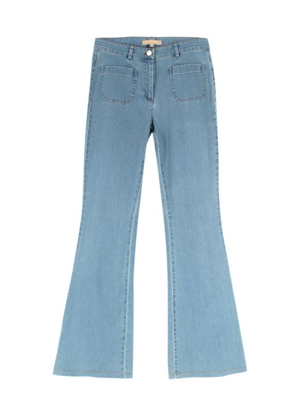 Michael Kors Blue Flared Jeans