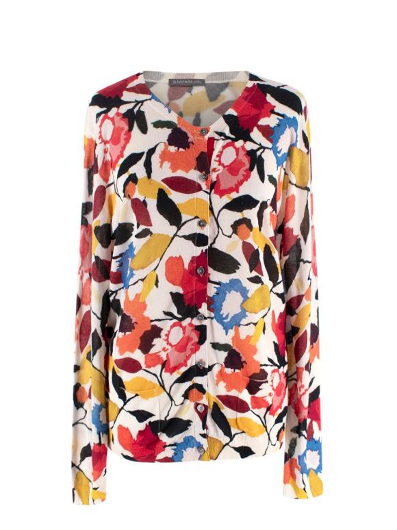 In Bed With You Floral Knit Cardigan