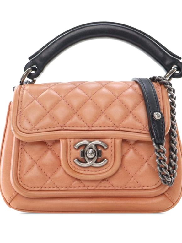 Chanel Caramel Small Quilted Calfskin Prestige Flap Bag