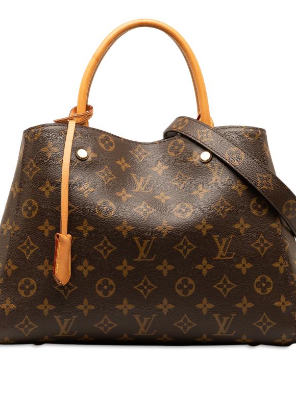 Louis Vuitton Monogram Montaigne MM Tote Bag