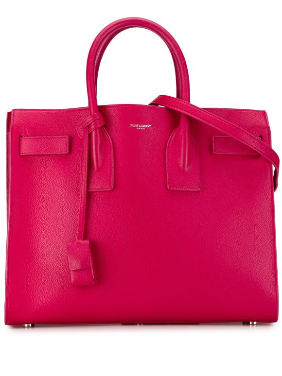 Saint Laurent Pink Small Sac De Jour
