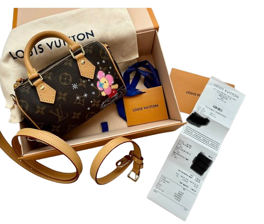 Louis Vuitton Monogrammed Coated Canvas Nano Speedy