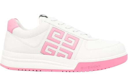 Givenchy White 4G Leather Sneakers