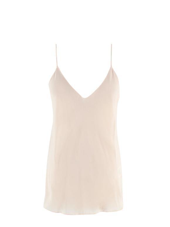 Raey Pale Peach Silk Cami Top