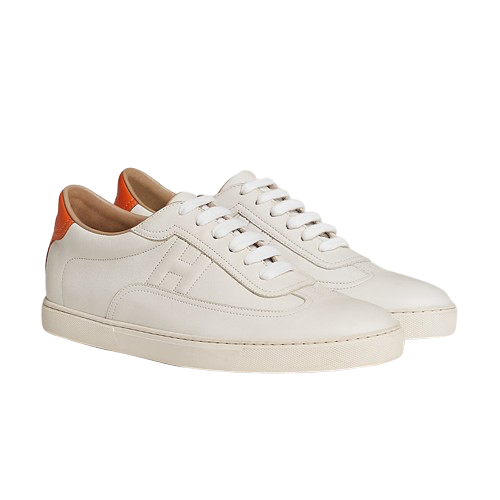 Hermes White Quicker Sneaker