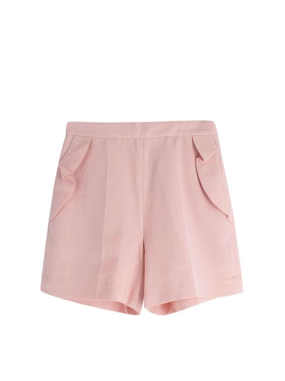 Sandro Pale Pink High Waisted Shorts