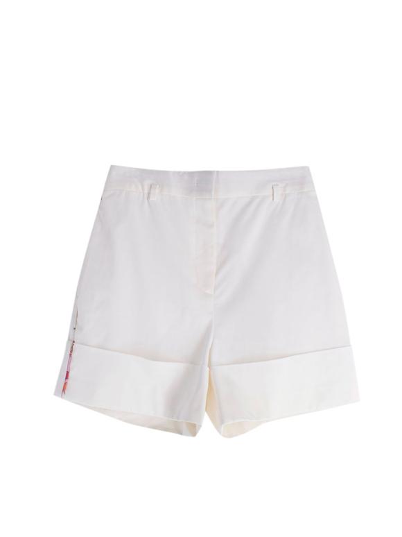 Emilio Pucci White Tailored Shorts