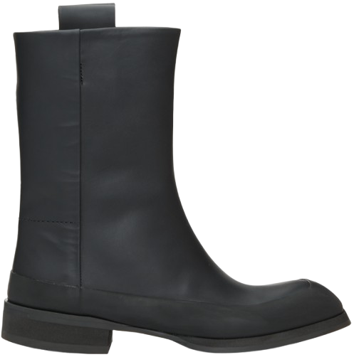 The Row Black Grunge Boots